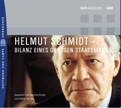 Helmut Schmidt, Bilanz eines großen Staatsmannes, 1 Audio-CD - Schmidt, Helmut
