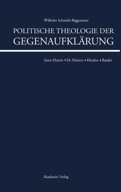 Cover Politische Theologie der Gegenaufklärung