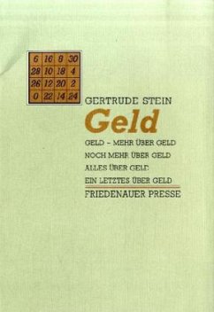 Geld - Stein, Gertrude