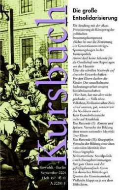 Cover Die große Entsolidarisierung
