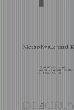 Metaphysik und Kritik - Doyé, Sabine / Heinz, Marion / Rameil, Udo (Hgg.)