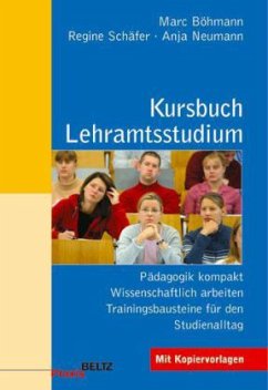 Kursbuch Lehramtsstudium - Böhmann, Marc; Schäfer, Regine; Neumann, Anja
