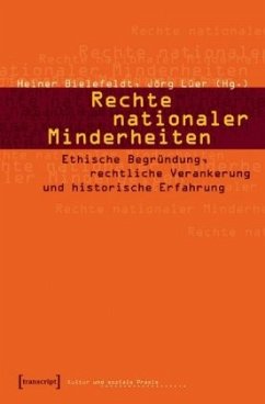 Rechte nationaler Minderheiten - Bielefeldt, Heiner / Lüer, Jörg (Hgg.)