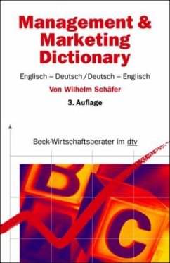 Management & Marketing Dictionary - Schäfer, Wilhelm