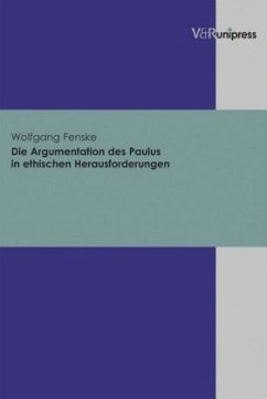 Cover Die Argumentation des Paulus in ethischen Herausforderungen