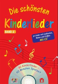Cover Die schönsten Kinderlieder, m. Audio-CD