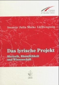 Das lyrische Projekt - Lichtenstein, Swantje J. M.