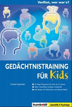 Gedächtnistraining für Kids - Oppolzer, Ursula