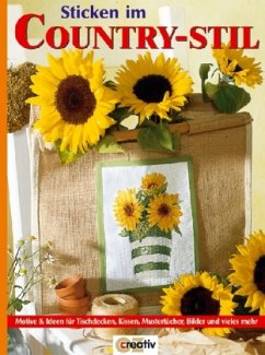 Cover Sticken im Country-Stil