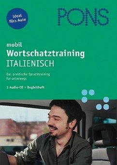 Cover PONS mobil Wortschatztraining Italienisch. Der richtige Wortschatz in jeder Situation