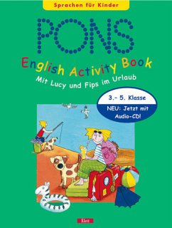 Mit Lucy und Fips im Urlaub, m. Audio-CD / PONS English Activity Book - Kirsten Fenner