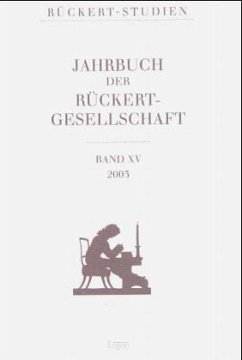 Jahrbuch der Rückert-Gesellschaft 2003 - Wiener, C. / Fischer, W.-D. / Mix, Y.-G. (Hgg.)