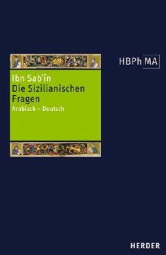 Herders Bibliothek der Philosophie des Mittelalters 1. Serie / Herders Bibliothek der Philosophie des Mittelalters (HBPhMA) 2 - IbnSab'in
