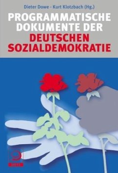 Programmatische Dokumente der deutschen Sozialdemokratie bei bücher.de ...