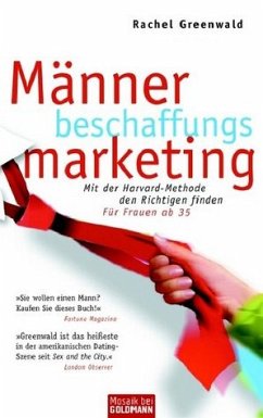 Männerbeschaffungsmarketing - Greenwald, Rachel