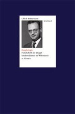 Schriften / Graphologie. Schriften 1 / Schriften BD 1 - Bollnow, Otto Fr.;Sonnemann, Ulrich