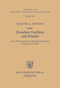 Zwischen Tradition und Wandel - Becker, Martin G.