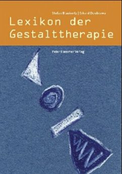 Lexikon der Gestalttherapie - Blankertz, Stefan; Doubrawa, Erhard