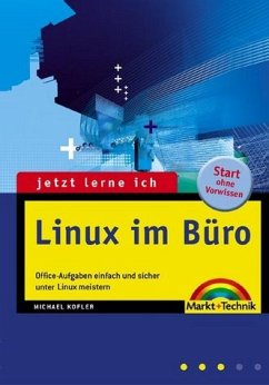 Cover Jetzt lerne ich Linux im Büro