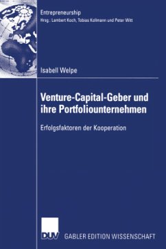 Venture-Capital-Geber und ihre Portfoliounternehmen - Welpe, Isabell