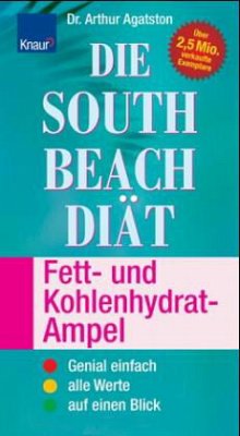 Die South Beach Diät, Fett- und Kohlenhydrat-Ampel - Agatston, Arthur