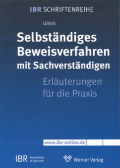 Cover Selbständiges Beweisverfahren in Baustreitigkeiten