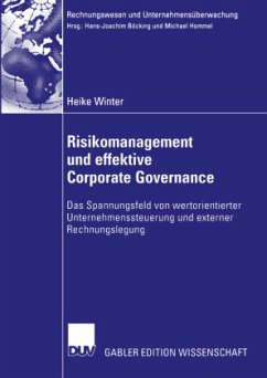Risikomanagement und effektive Corporate Governance - Winter, Heike