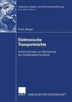 Elektronische Transportmärkte - Sänger, Frank