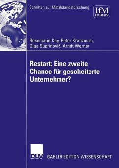 Restart: Eine zweite Chance für gescheiterte Unternehmer? - Institut für Mittelstandsforschung,