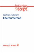Cover Elternunterhalt