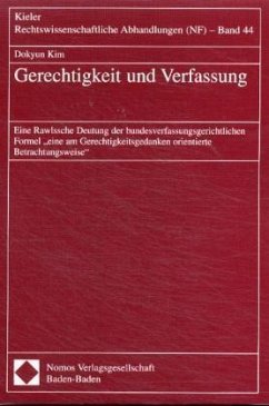 Gerechtigkeit und Verfassung