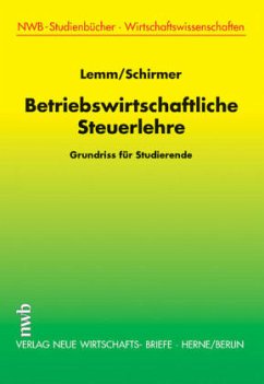 Cover Betriebswirtschaftliche Steuerlehre