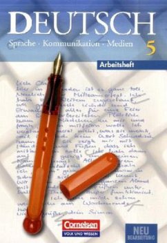 Cover Klasse 5, Arbeitsheft / Deutsch - Sprache, Kommunikation, Medien