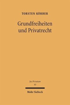 Grundfreiheiten und Privatrecht - Körber, Torsten