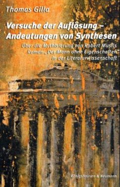 Versuch der Auflösung - Andeutungen von Synthesen - Gilla, Thomas