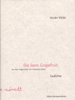 Die leere Grapefruit - Vörös, István