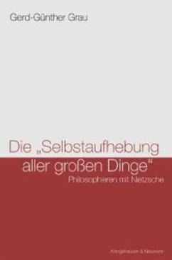 Cover Die 'Selbstaufhebung aller großen Dinge'