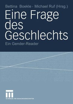 Eine Frage des Geschlechts - Boekle, Bettina / Ruf, Michael (Hgg.)