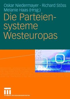 Die Parteiensysteme Westeuropas - Niedermayer, Oskar / Stöss, Richard / Haas, Melanie (Hgg.)
