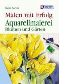 Aquarellmalerei, Blumen und Gärten