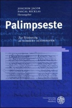 Palimpseste - Jacob, Joachim / Nicklas, Pascal (Hgg.)