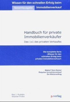 Handbuch für private Immobilienverkäufer - Rudolph, Paul J.; Probst, Stephan