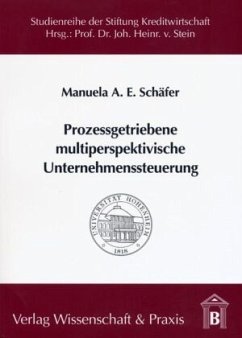 Cover Prozessgetriebene multiperspektivische Unternehmenssteuerung.