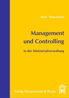Cover Management und Controlling in der Ministerialverwaltung.