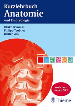 Kurzlehrbuch Anatomie - Bommas, Ulrike; Teubner, Philipp; Voß, Rainer
