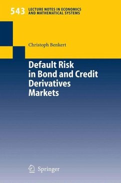 Default Risk in Bond and Credit Derivatives Markets - Benkert, Christoph