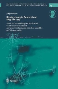 Cover Hirnforschung in Deutschland 1849 bis 1974