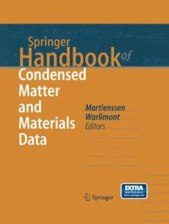 Springer Handbook of Condensed Matter and Materials Data, w. CD-ROM - Martienssen, Werner / Warlimont, Hans (eds.)