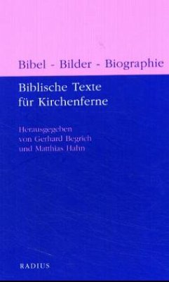 Cover Bibel - Bilder - Biographie