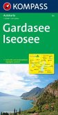 KOMPASS Autokarte Gardasee, Iseosee 1:125.000; Lago di Garda, Lago d' Iseo